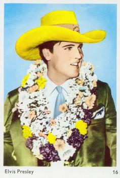 1960 Leaf Sales Confectionery Film Stars #16 Elvis Presley Front