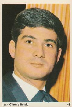 1960 Leaf Sales Confectionery Film Stars #48 Jean-Claude Brialy Front
