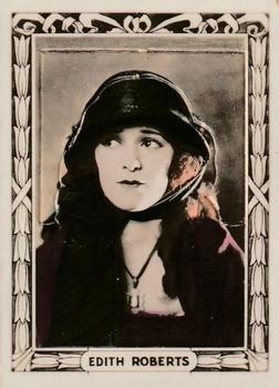 1927 BAT Stars of Filmland (Blank Back) #NNO Edith Roberts Front