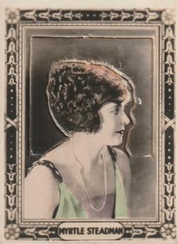 1927 BAT Stars of Filmland (Westminster) #28 Myrtle Stedman Front