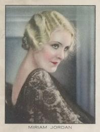 1935 BAT Cinema Celebrities C (Large) #1 Miriam Jordan Front