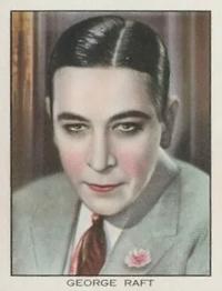 1935 BAT Cinema Celebrities C (Large) #26 George Raft Front