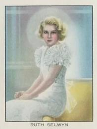 1935 BAT Cinema Celebrities C (Large) #27 Ruth Selwyn Front