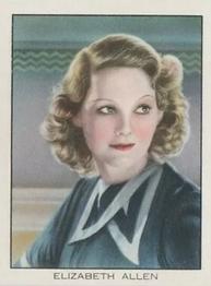 1935 BAT Cinema Celebrities C (Large) #32 Elizabeth Allen Front