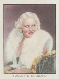 1935 BAT Cinema Celebrities C (Large) #34 Paulette Goddard Front