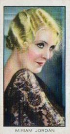 1935 BAT Cinema Celebrities C (Small) #1 Miriam Jordan Front
