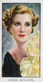 1935 BAT Cinema Celebrities C (Small) #5 Diana Wynyard Front