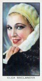 1935 BAT Cinema Celebrities C (Small) #25 Olga Baclanova Front