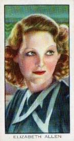 1935 BAT Cinema Celebrities C (Small) #32 Elizabeth Allen Front