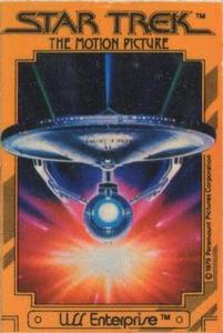 1979 Avia Star Trek: The Motion Picture Vending Stickers #NNO U.S.S. Enterprise Front
