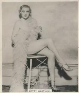 1939 BAT Modern Beauties #1 Betty Hartnell Front
