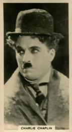 1925 British American Tobacco Cinema Stars Set 1 #8 Charlie Chaplin Front