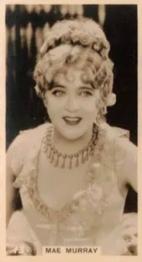 1925 British American Tobacco Cinema Stars Set 2 #13 Mae Murray Front