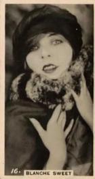 1925 British American Tobacco Cinema Stars Set 2 #16 Blanche Sweet Front