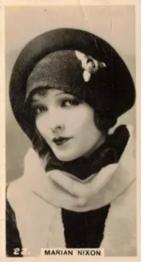 1925 British American Tobacco Cinema Stars Set 2 #22 Marian Nixon Front