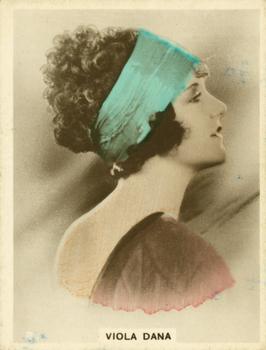 1928 British American Tobacco Cinema Stars Set 4 #2 Viola Dana Front