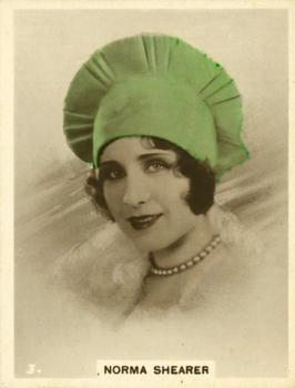 1928 British American Tobacco Cinema Stars Set 4 #3 Norma Shearer Front