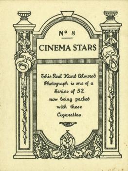 1928 British American Tobacco Cinema Stars Set 4 #8 Mary Astor Back