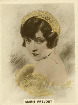 1928 British American Tobacco Cinema Stars Set 4 #13 Marie Prevost Front