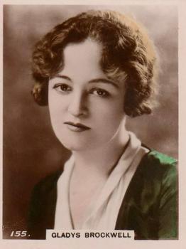1927 British American Tobacco Cinema Stars Set 6 #155 Gladys Brockwell Front