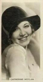 1929 British American Tobacco Cinema Stars Set 9 #64 Catherine Moylan Front