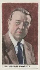 1932 British American Tobacco Cinema Stars BAMT Set 4 #240 George Fawcett Front
