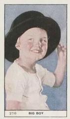 1932 British American Tobacco Cinema Stars BAMT Set 4 #270 Big Boy Front