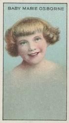 1929 British American Tobacco Cinema Stars (Blank Back) #NNO Baby Marie Osborne Front