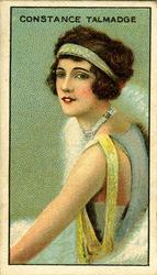 1929 British American Tobacco Cinema Stars (Blank Back) #NNO Constance Talmadge Front