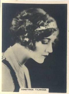 1925 Rothmans Cinema Stars Set of 25 #8 Constance Talmadge Front