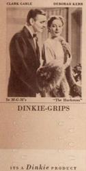 1948 Dinkie MGM Films Series 3 #3 Clark Gable / Deborah Kerr Front