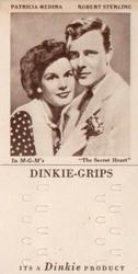 1948 Dinkie MGM Films Series 3 #10 Patricia Medina / Robert Sterling Front