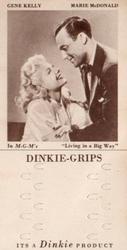 1948 Dinkie MGM Films Series 3 #18 Gene Kelly / Marie McDonald Front