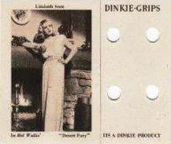 1950 Dinkie Paramount Pictures Series 8 #7 Lizabeth Scott Front