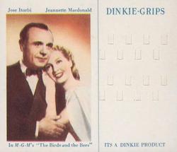 1950 Dinkie MGM Films Series 9 Unnumbered #NNO Jose Iturbi / Jeanette MacDonald Front