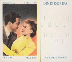 1950 Dinkie MGM Films Series 9 Unnumbered #NNO Robert Taylor / Audrey Totter Front