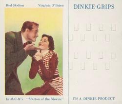 1950 Dinkie MGM Films Series 9 Unnumbered #NNO Red Skelton / Virginia O'Brien Front