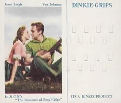 1950 Dinkie MGM Films Series 9 Unnumbered #NNO Janet Leigh / Van Johnson Front
