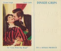 1950 Dinkie MGM Films Series 9 Unnumbered #NNO Vivien Leigh / Clark Gable Front