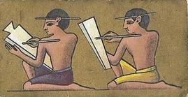 1928 Cavanders Ancient Egypt (Standard) #3 Scribes Front