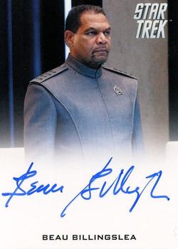 2014 Rittenhouse Star Trek Movies - Autographs #NNO Beau Billingslea Front