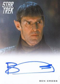 2014 Rittenhouse Star Trek Movies - Autographs #NNO Ben Cross Front