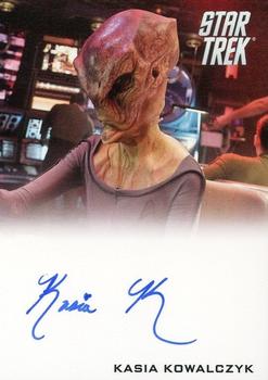 2014 Rittenhouse Star Trek Movies - Autographs #NNO Kasia Kowalczyk Front