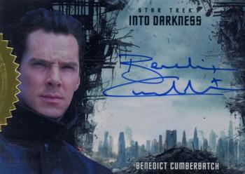 2014 Rittenhouse Star Trek Movies - Autographs #NNO Benedict Cumberbatch Front