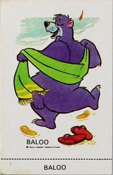 1974 Sunicrust Disney Sunny Fun #NNO Baloo Front