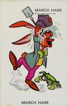 1974 Sunicrust Disney Sunny Fun #NNO March Hare Front