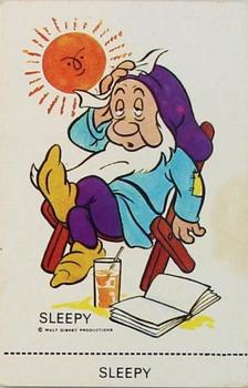 1974 Sunicrust Disney Sunny Fun #NNO Sleepy Front