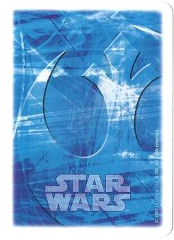 2007 Cartamundi Star Wars Heroes Playing Cards #7S Coleman Trebor Back