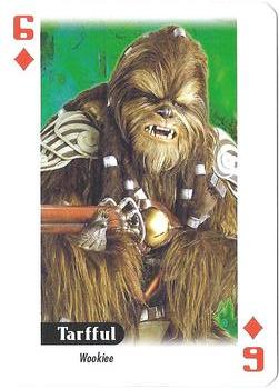 2007 Cartamundi Star Wars Heroes Playing Cards #6D Tarfful Front