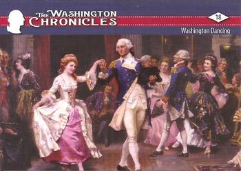 2022 Historic Autographs The Washington Chronicles #18 Washington Dancing Front